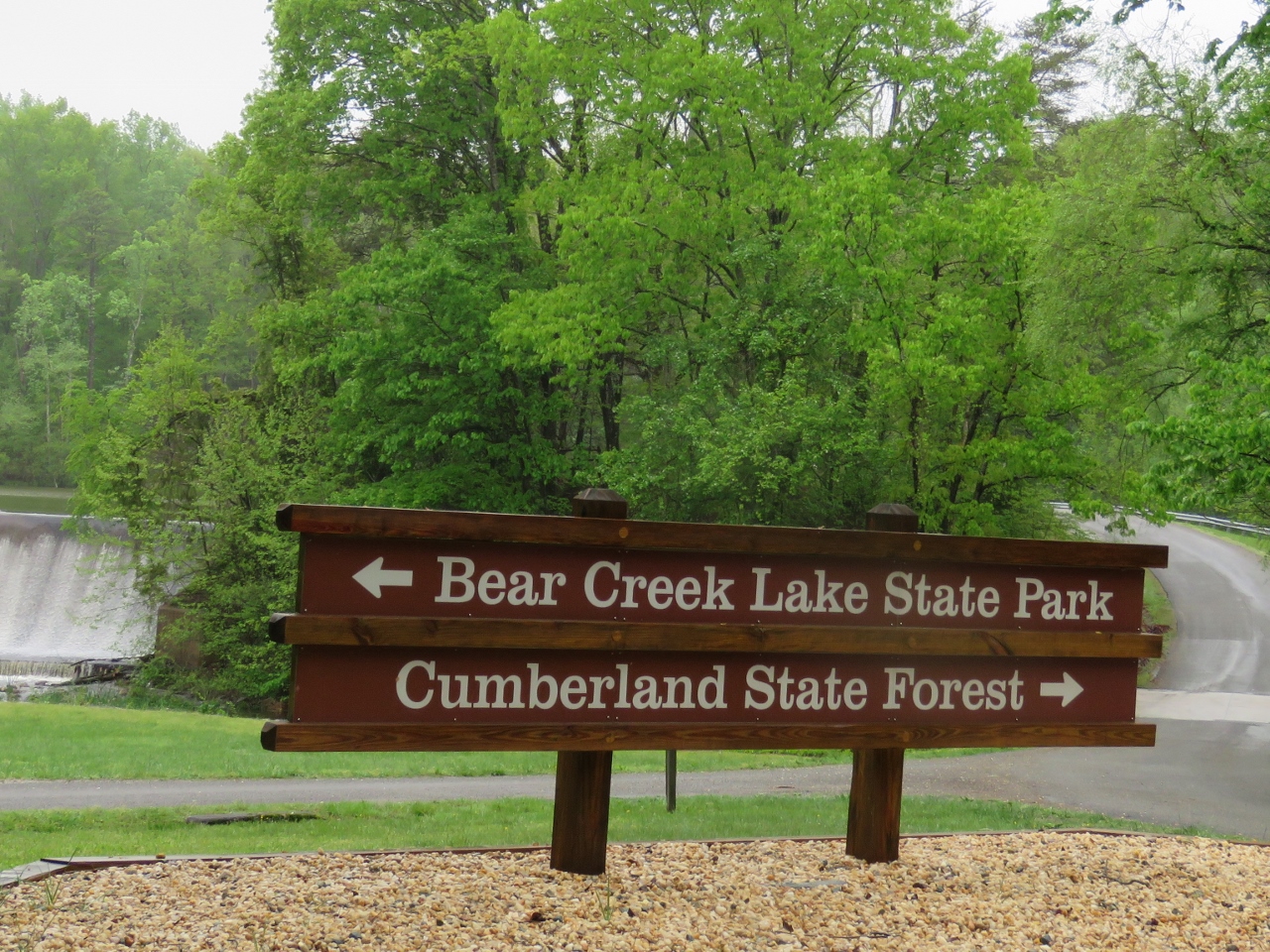 Gone Hikin Bear Creek Lake State Park Va Base Camp