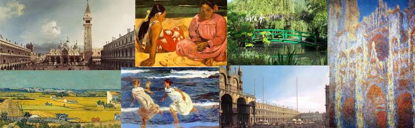 Buen día para viajar: Un viaje a través de la pintura