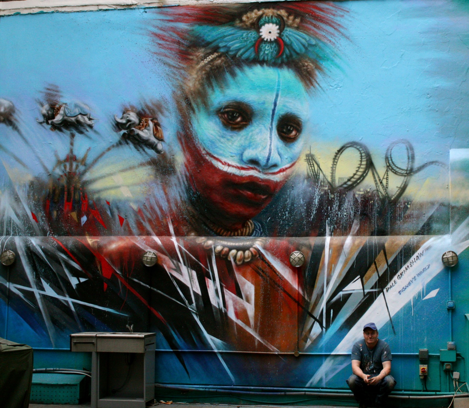 Dale Grimshaw New Mural In London, UK StreetArtNews