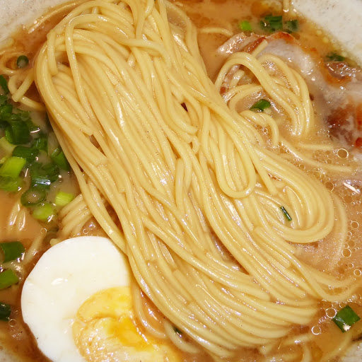 【五木食品】熊本もっこすラーメン ストレート中太麺 風味際立つ黒マー油入り豚骨スープ付