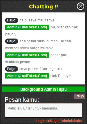 chat widget