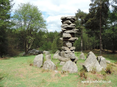 Column of Stones, Druid's Temple, Ilton, Yorkshire Column of Stones, Druid's Temple, Ilton, Yorkshire