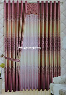 Jual Gordyn Blackout Murah motif cantik-gordenjogja