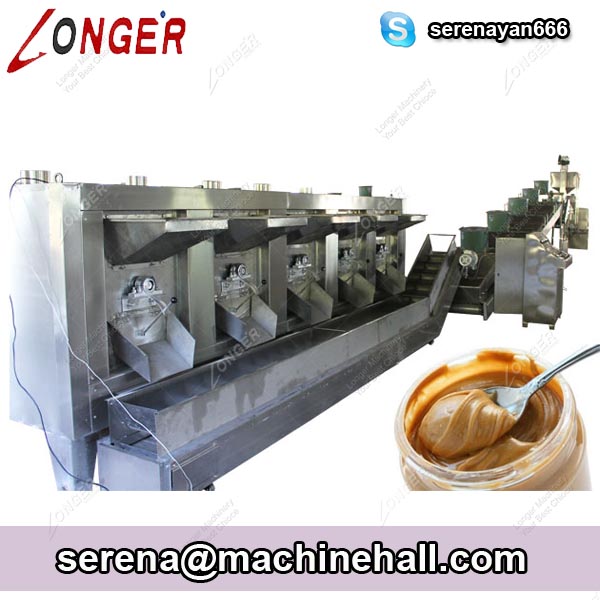 Peanut Butter Production Line How to make grainy peanut butter at home?