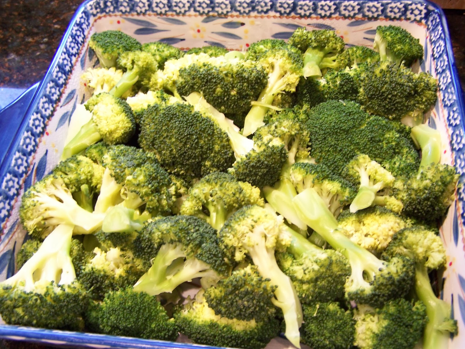 Go Ahead... Take A Bite! Cheesy Broccoli Gratin