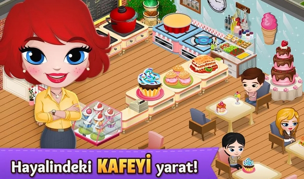 Cafeland Hile 1.4.0 MOD APK (Para Hileli) Blooglem 2019