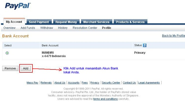 Cara withdraw ke paypal