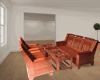 Nội thất Phú Quý: Sa lông gỗ, bàn ghế sofa phòng khách gỗ tự nhiên - 7