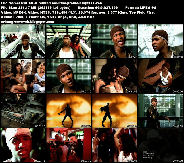 Urban Groove Vob Collection Usher U Remind Me (2001)
