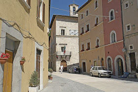 The village of Visso, in the Sibillini mountains, where Sensi was mayor for 10 years