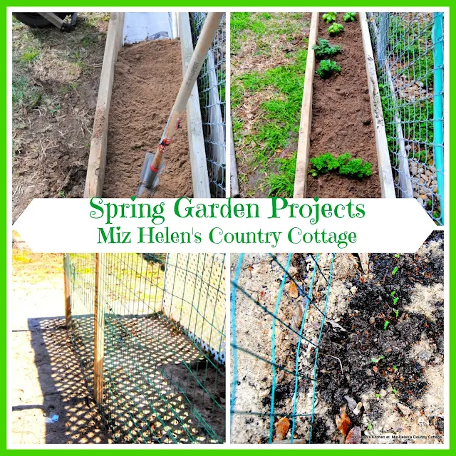 Spring Garden Projects -The Garden Gate at Miz Helen's Country Cottage