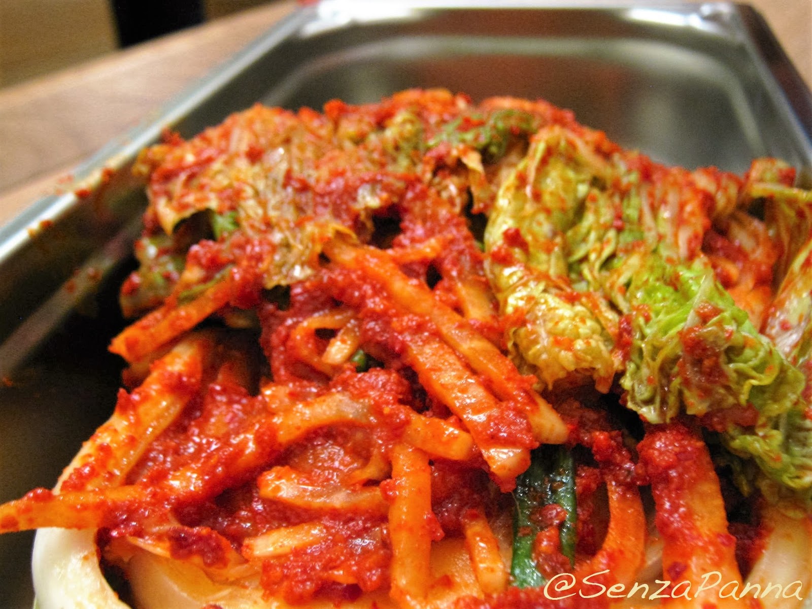 SenzaPanna La ricetta del lunedì Baechu Kimchi, cucina coreana