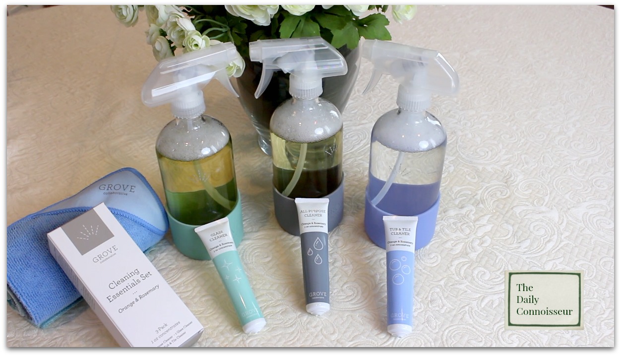 Grove Collaborative Orange + Rosemary Cleaning Concentrates 3Pack