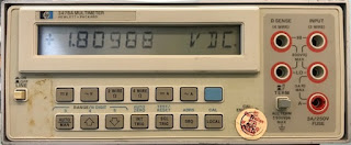 HP 3468A/B MULTIMETER OPERATOR'S MANUAL OLD VERSION MANUAL 