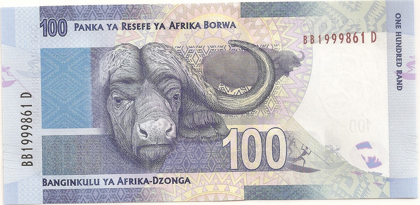 96) Currency of South Africa and the Common Area between South Africa, Swaziland and