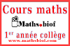 mathematique 1er annee college maroc en francais maths inter دروس الرياضيات الاولى اعدادي بالفرنسية