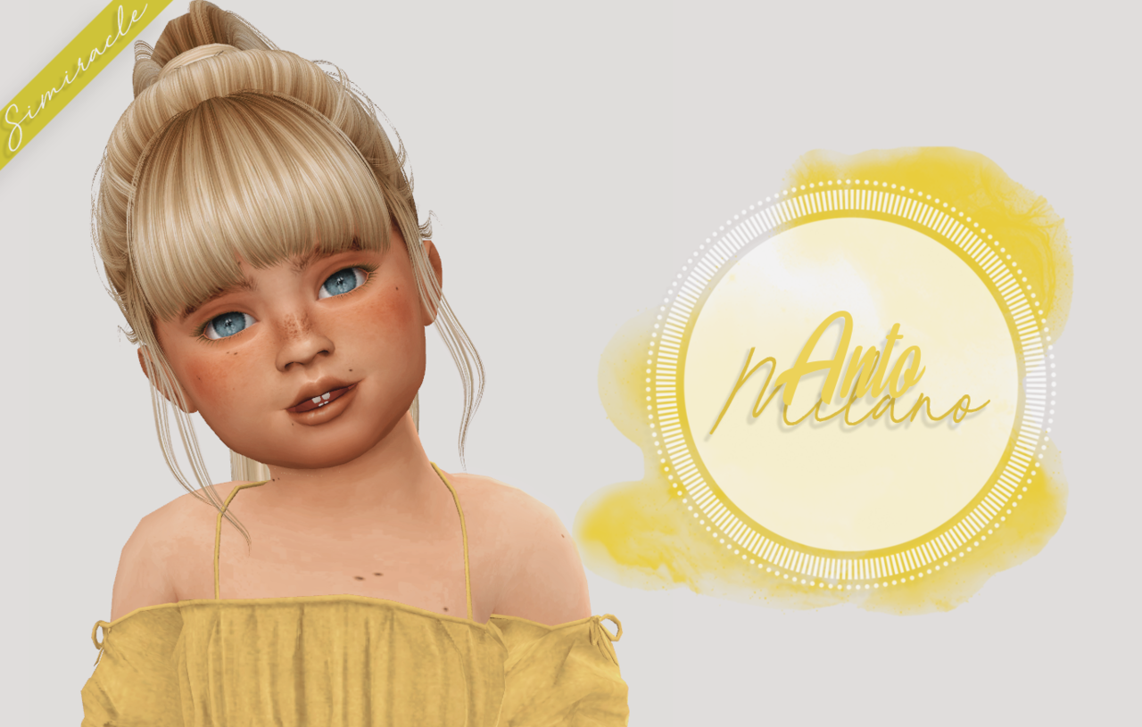 Sims 4 Toddler Blue Hair Mods - wide 9