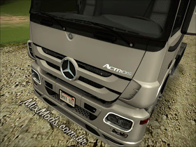 gta sa mod caminhão brasileiro mercedes benz actros 2646 leve ivf