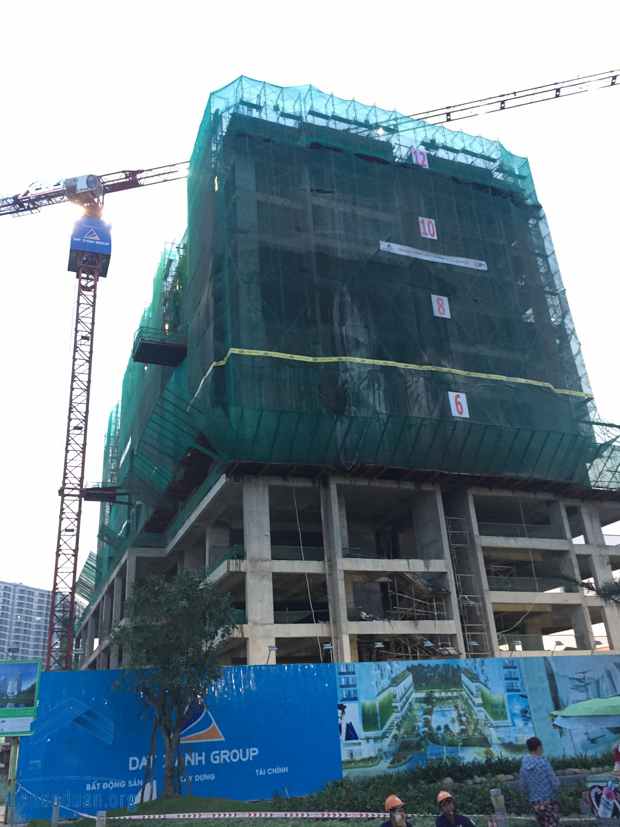 tien do block a can ho luxgarden