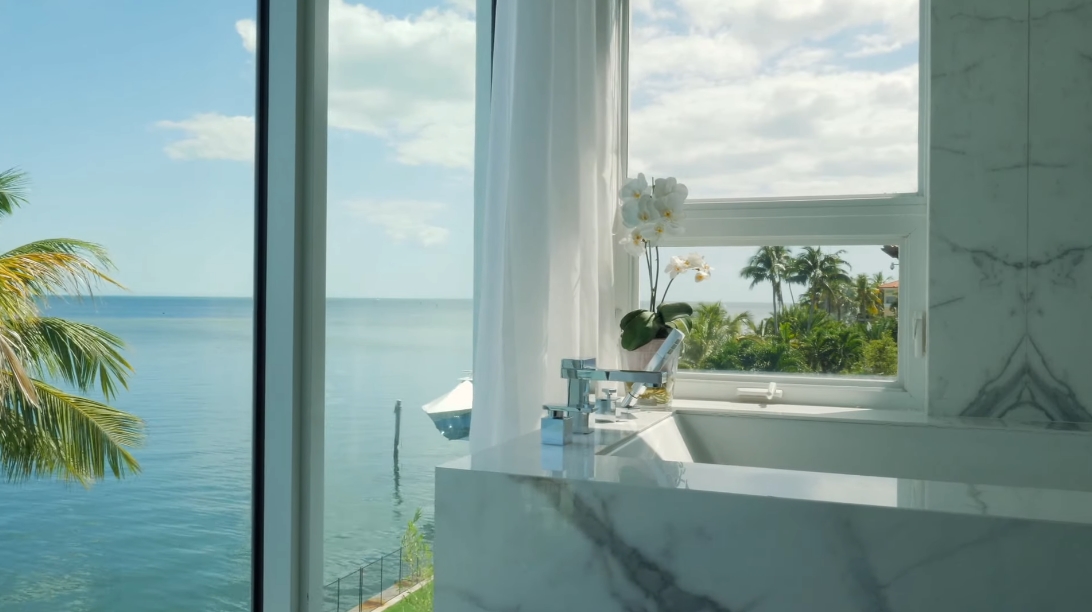 43 Interior Design Photos vs. 6939 Sunrise Dr, Coral Gables, FL Luxury Home Tour