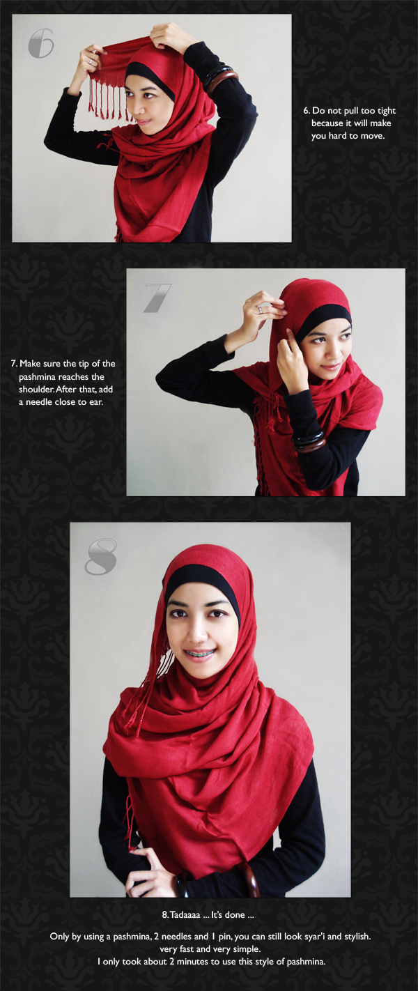 KIVITZ: KIVITZ Hijab Tutorial : Pashmina KIVITZ: KIVITZ Hijab Tutorial : Pashmina
