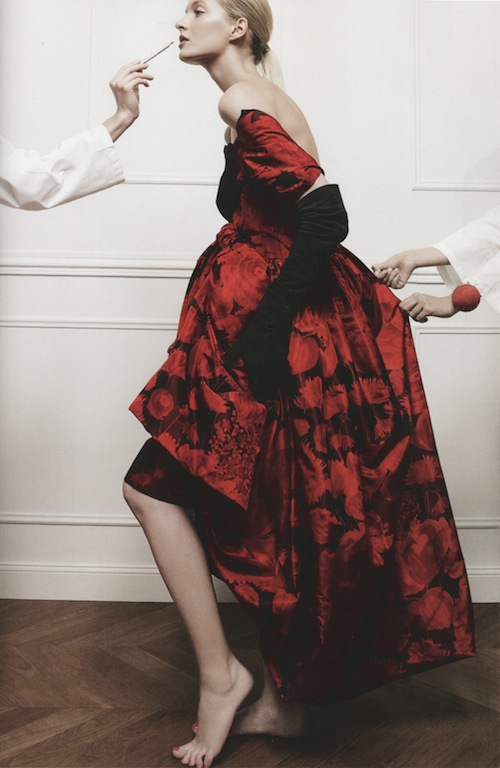 Dior 120th Birthday Daria Stokous Patrick Demarchelier US Vogue