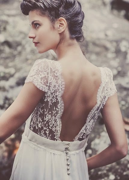 Wedding Dresses Laure de Sagazan Bridal : Cool Chic Style Fashion