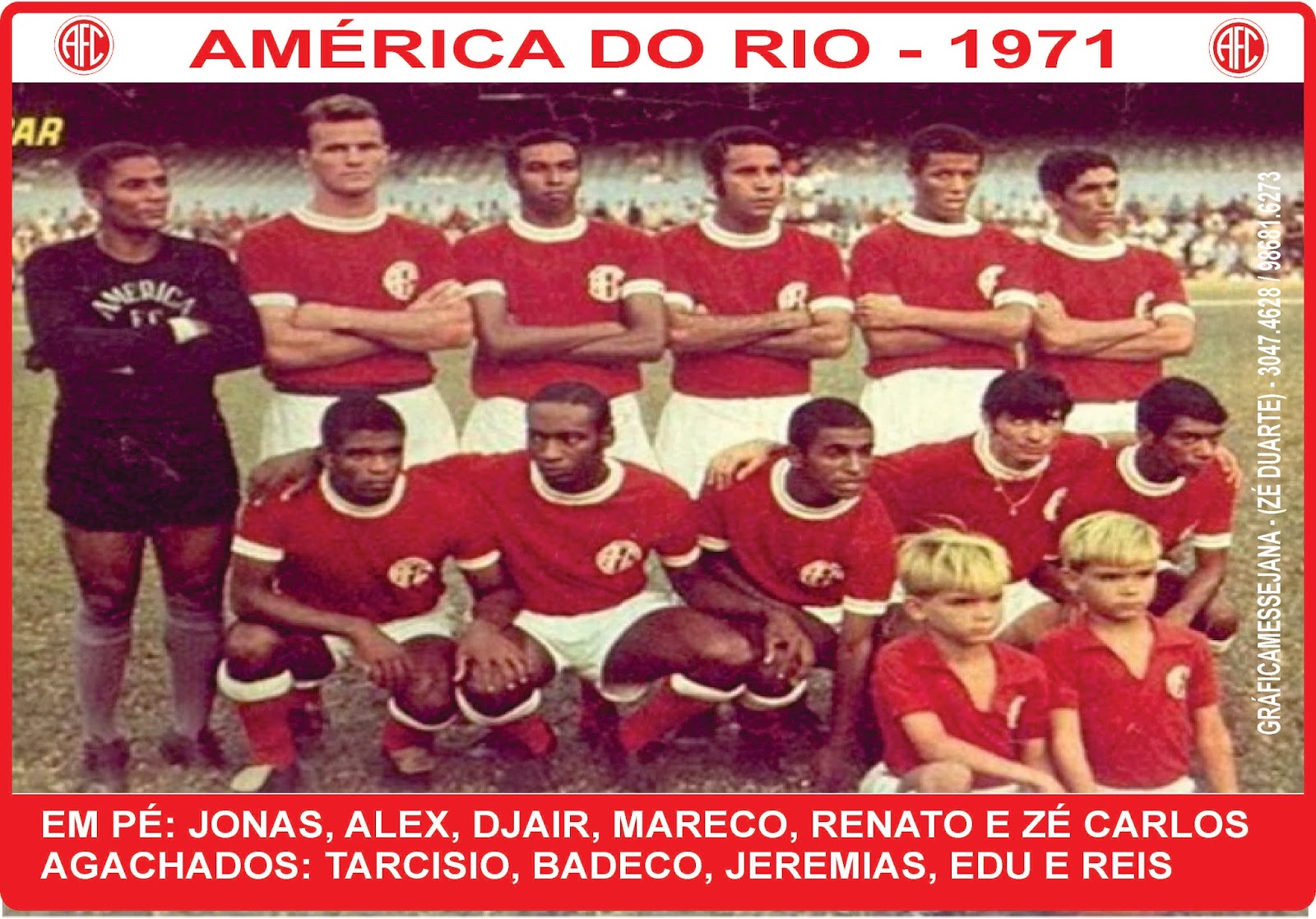 Blog do Zé Duarte AMÉRICA FUTEBOL CLUBE RIO DE JANEIRO RJ.