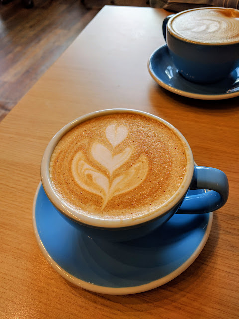 Cappuccino from Bliss Coffee in Redwood City, California