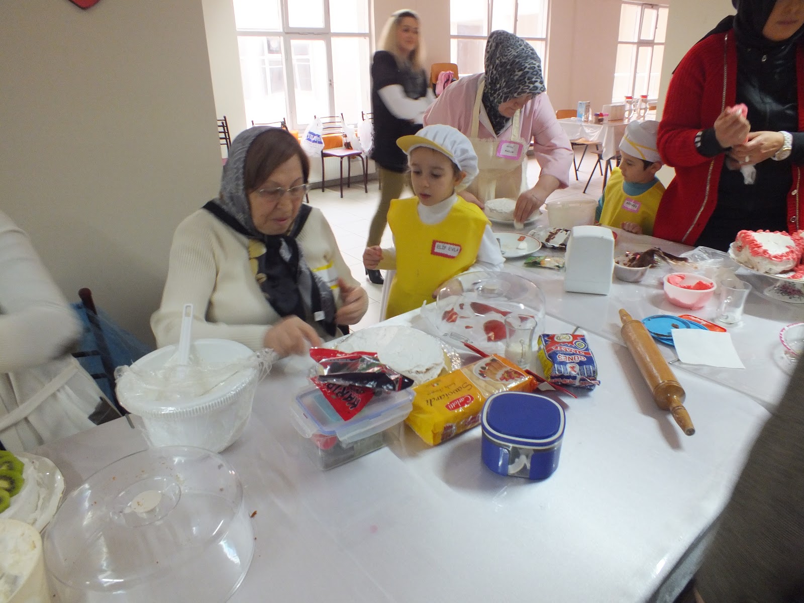 adabilimanaokulu PASTA SÜSLEME YARIŞMAMIZDAN KARELER