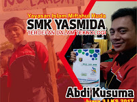 Desain Banner Roll Up Lomba LKS SMK Yasmida