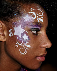 face painting christmas paint angel tree star illusions lights grinch balloon reindeer cross snowman llc