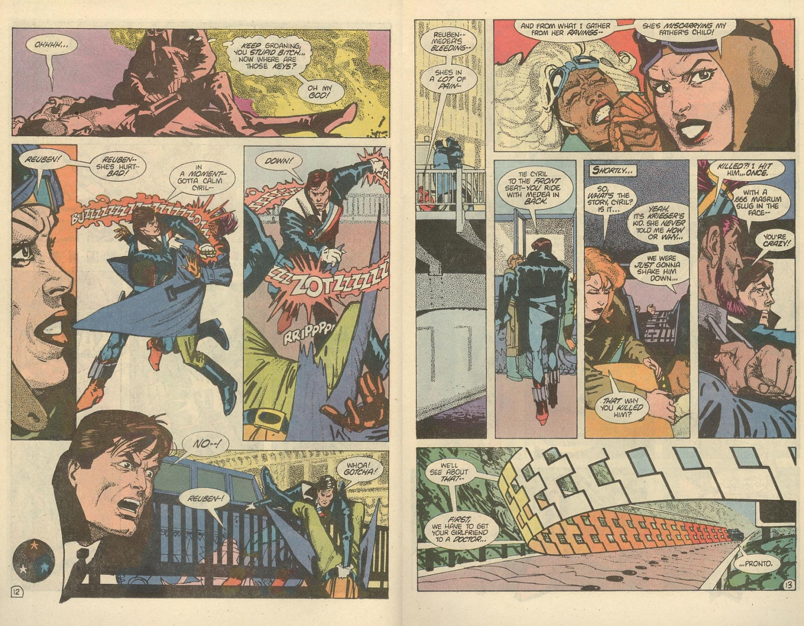 SPECIAL - AMERICAN FLAGG! NOVELETTE PART 3 | NEAR THE WINDOW