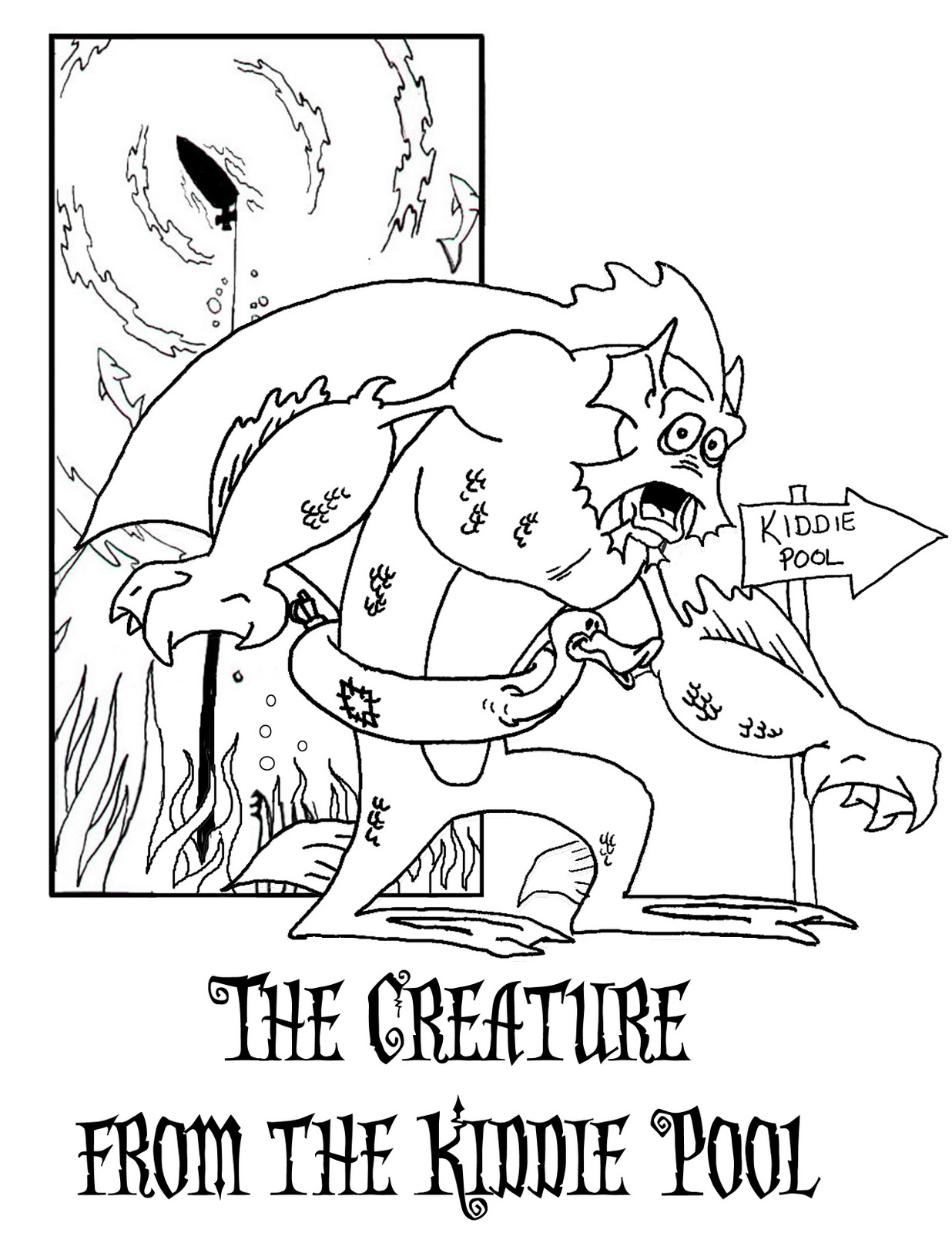 teacher from the black lagoon coloring pages - photo #3