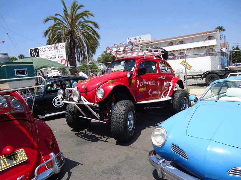 Old VW Garage Ensenada BUG IN 2011 Car Show