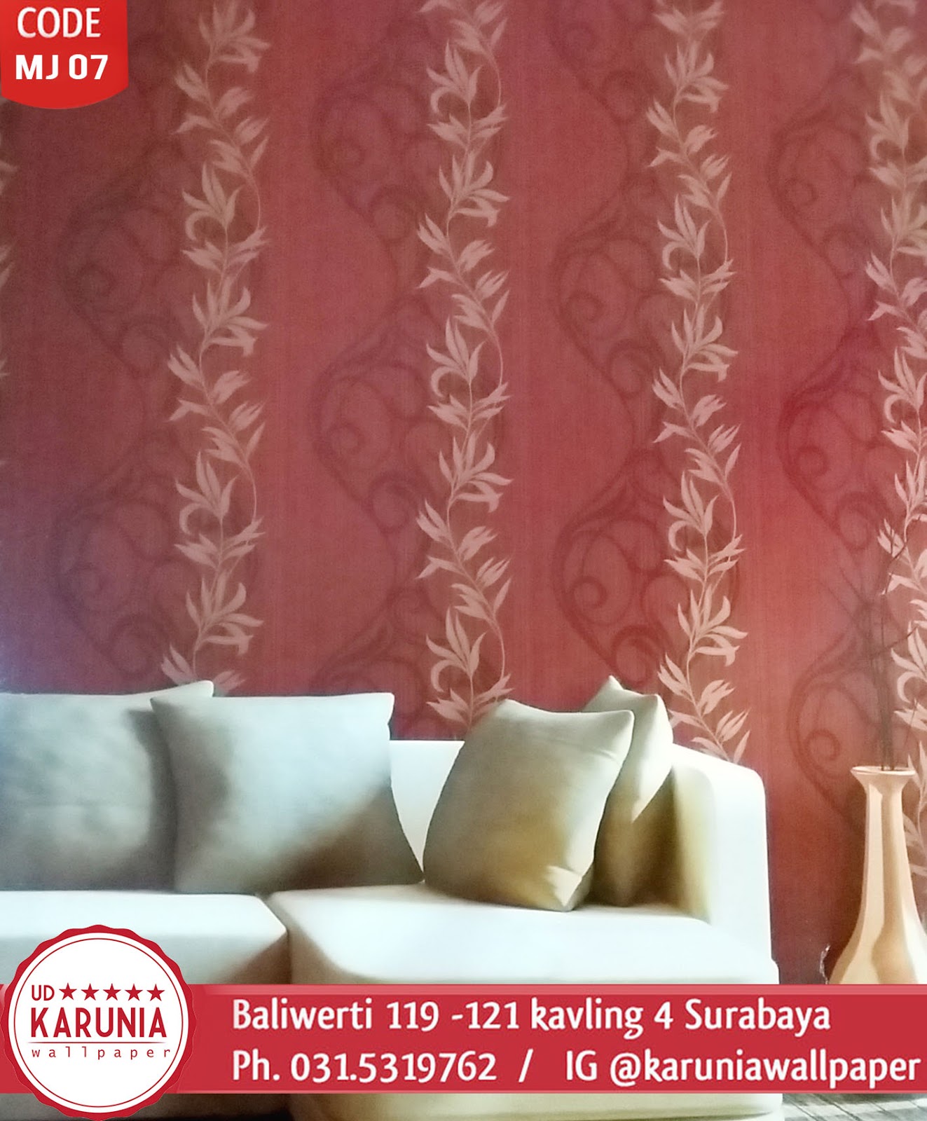 jual wallpaper dinding surabaya murah