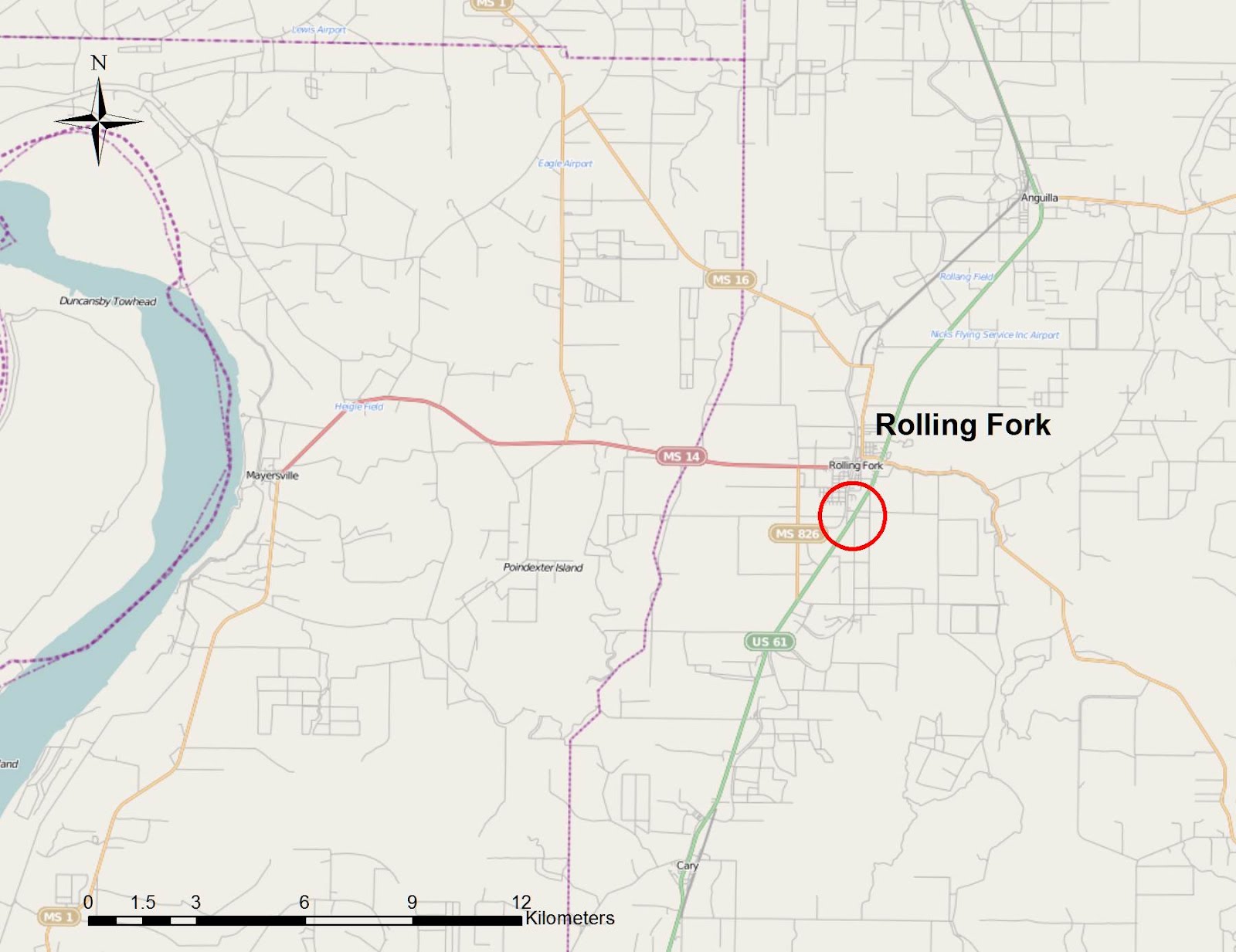 Urban Decay The Mississippi Delta 3 Red Barn of Rolling Fork, Mississippi