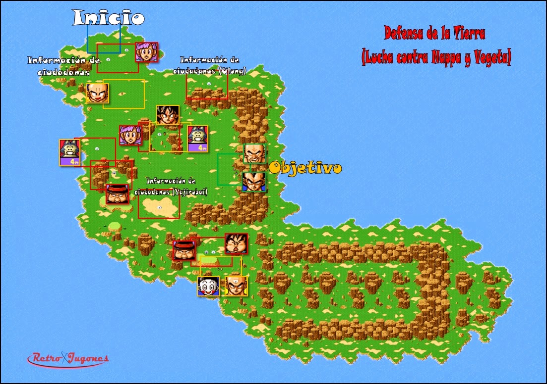 Dragon Ball Z Super Saiya Densetsu [Guía] 2. Llegan los saiyans