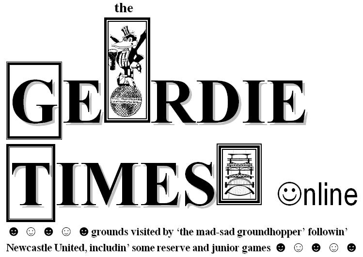 the geordie times online (newcastle united archive fanzine)