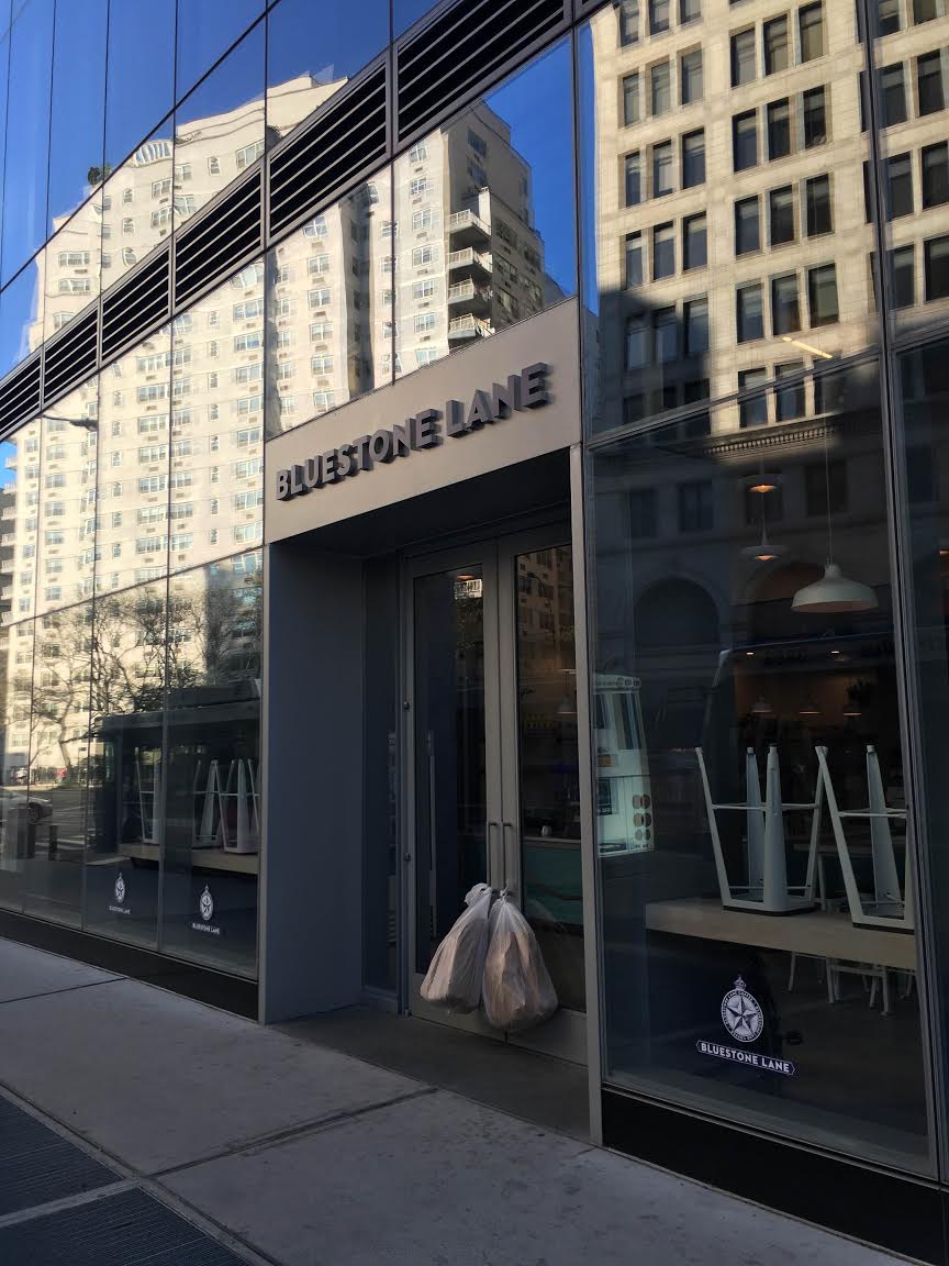EV Grieve Bluestone Lane officially opens today at 51 Astor Place