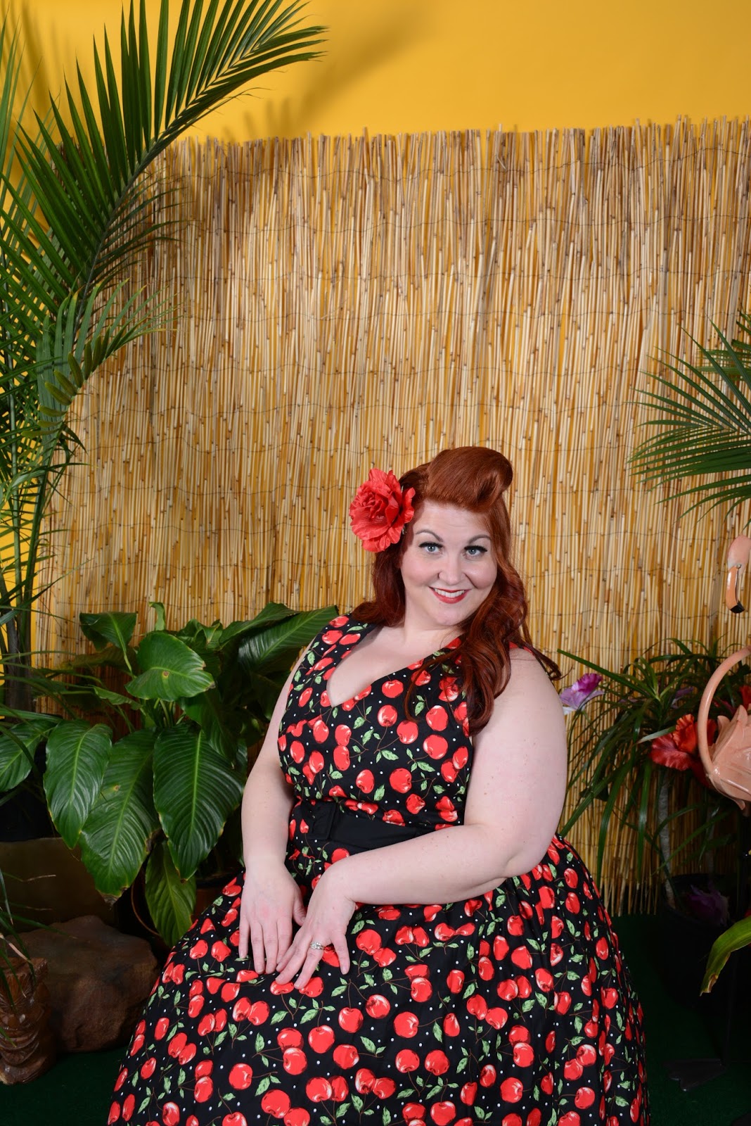 Sassy scarlet cheery cherries dolly and dotty may dress review