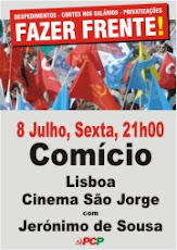 Comício 8 Julho Cinema São Jorge