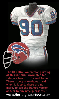 Buffalo Bills 1990 uniform