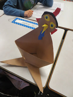 If you're looking for a free Thanksgiving art project for your 2nd or 3rd grade class, try origami turkeys. All you need is paper! These little guys are a perfect "go to" activity for the week before Thanksgiving. Easy for teachers and fun for kids! #secondgrade #thirdgrade #thanksgiving
