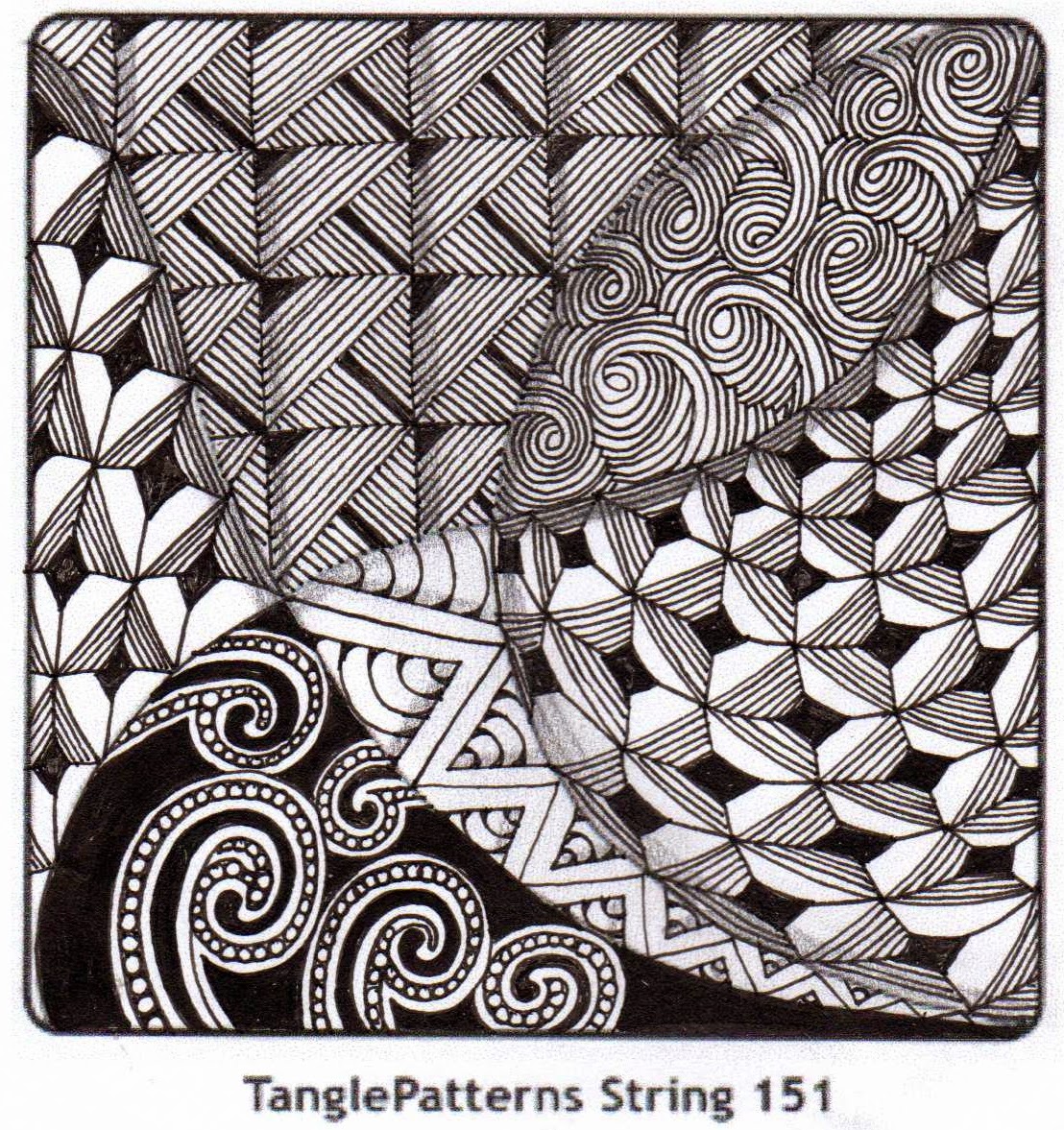 Banar Designs: More Zentangles