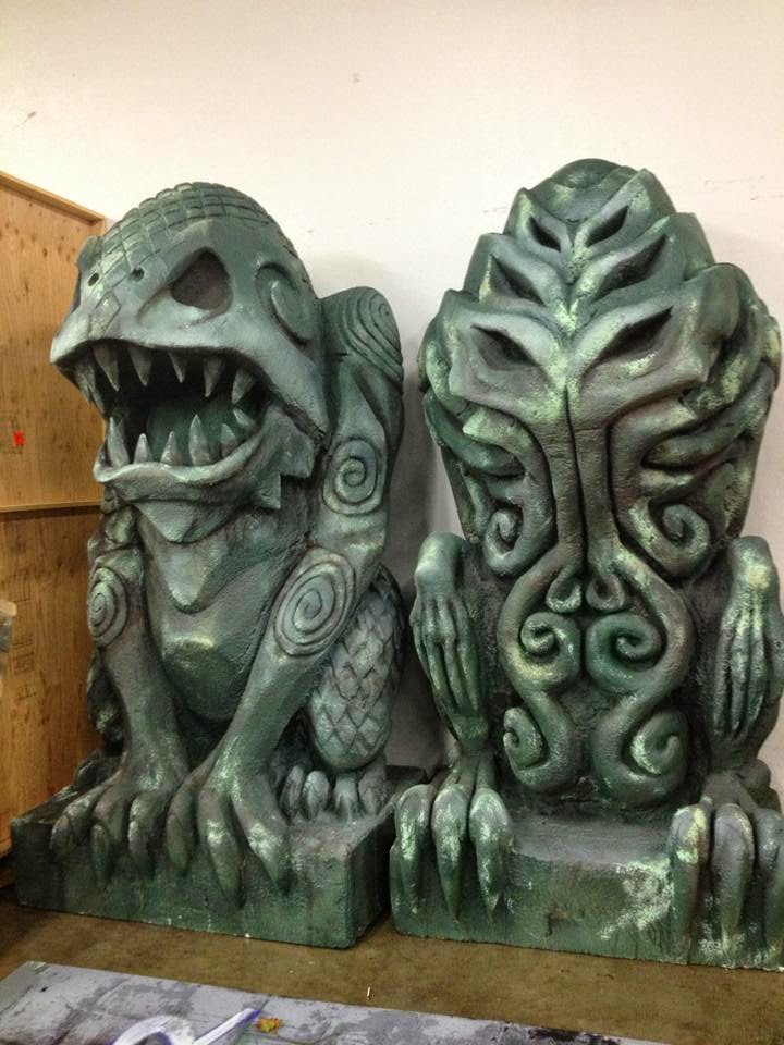 propnomicon dagon and cthulhu halloween labels