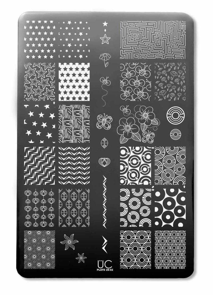 Uberchic Beauty Collection 28 Stamping Plates - Swatches & Review by Olivia Jade Nails