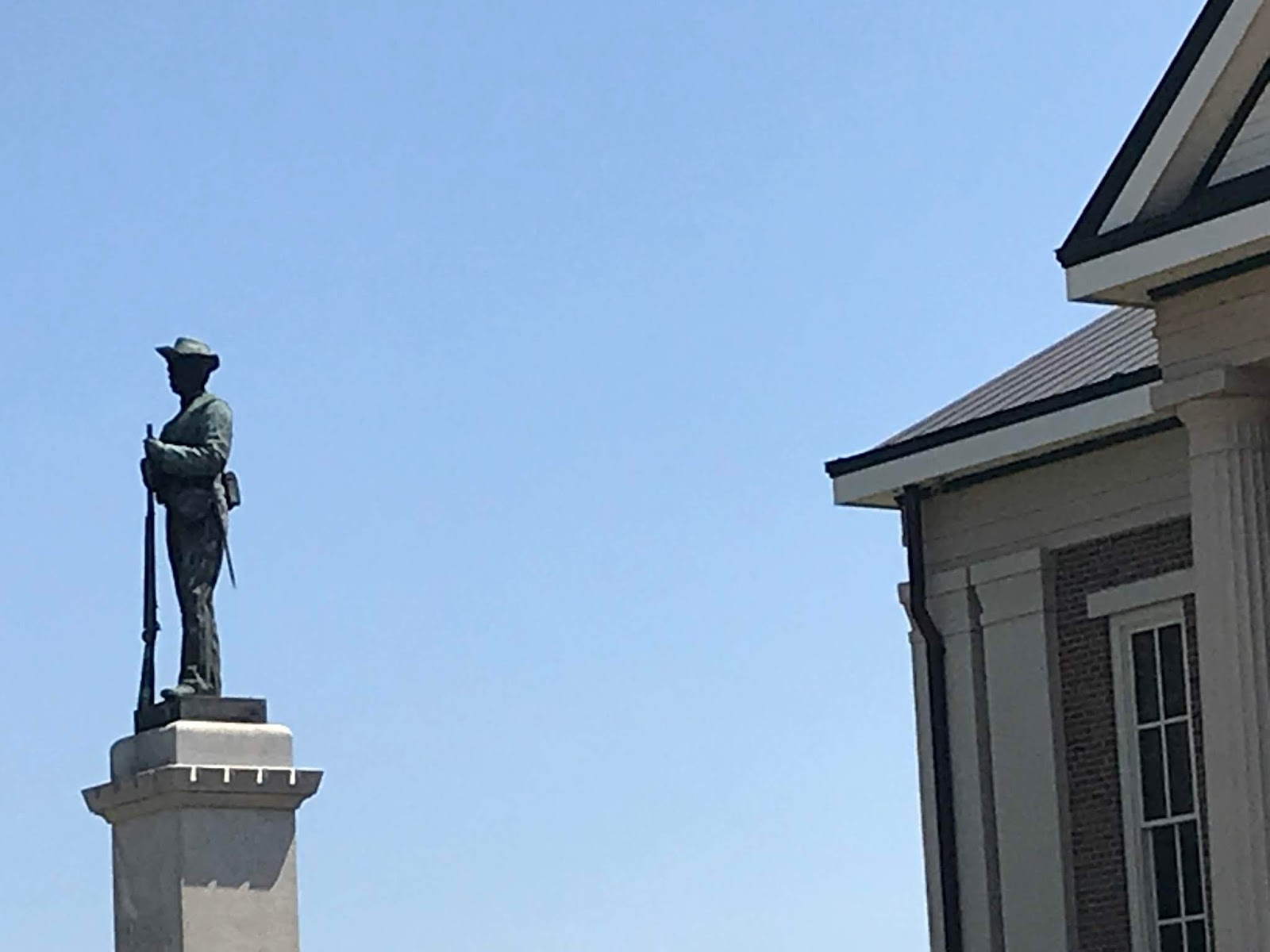 When I was 69 (now 80) Statues of heroes