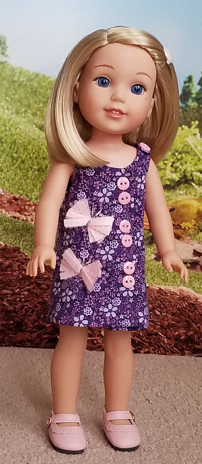 Sew Dolled Up by Ellie's Style: Emily's Butterfly Dress