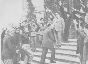 MUSSOLINI IN VISITA ALLA SALMA